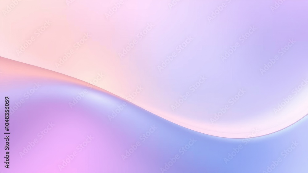 Fototapeta premium Soft gradient smooth liquid abstract background.