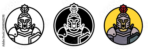 Clan Emblem Icon, A unique symbol representing a group of players, fostering team identity and unity in multiplayer gaming communities.