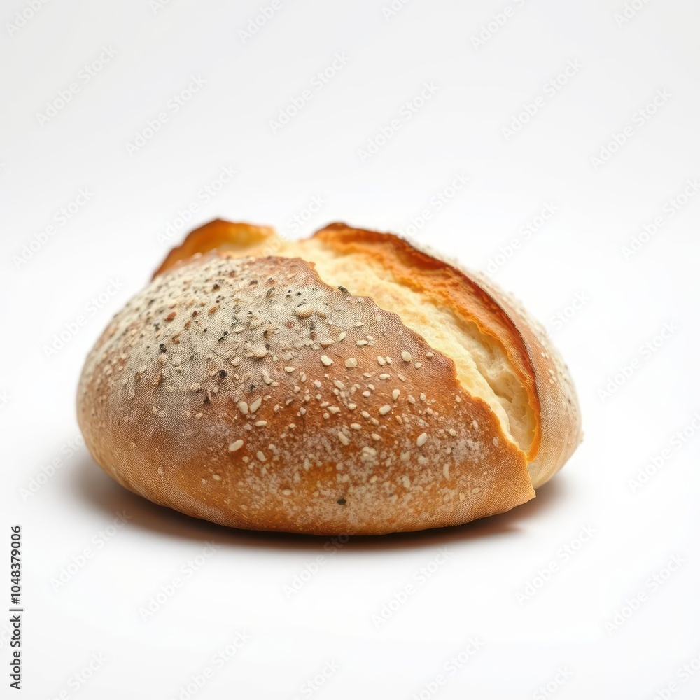 Bread isolated on white background full depth of field Bread isolated on white background full depth of field
