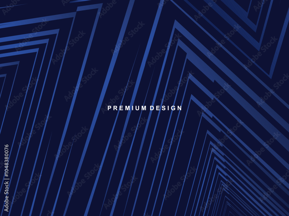 Premium background design with diagonal dark blue stripes pattern. Vector horizontal template for digital lux business banner, contemporary formal invitation, luxury voucher, prestigious gift certific Premium background design with diagonal dark blue stripes pattern. Vector horizontal template for digital lux business banner, contemporary formal invitation, luxury voucher, prestigious gift certific