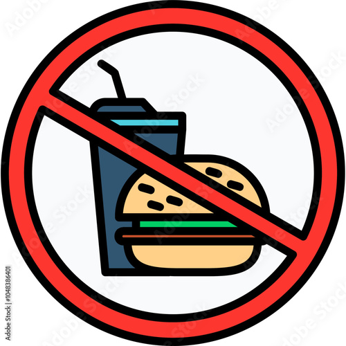 No Food Allow Icon