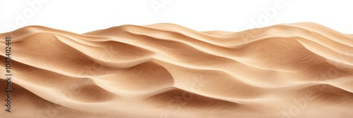 Textured Desert Sand Dunes, A Close Up of the Shifting Landscape