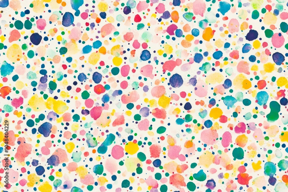 dots painting palette against white dots painting palette against white