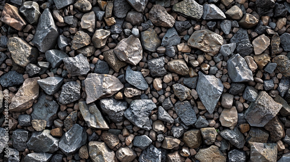 Gravel Path. Densely Packed Surface with Small, Irregular Stones for a Rustic, Natural Look Gravel Path. Densely Packed Surface with Small, Irregular Stones for a Rustic, Natural Look