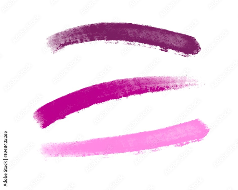 Bright pink lines on a white background Bright pink lines on a white background