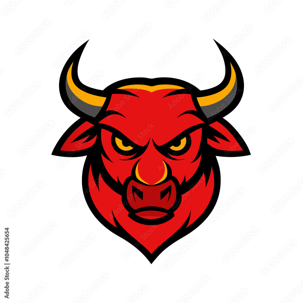 bull with horns bull with horns