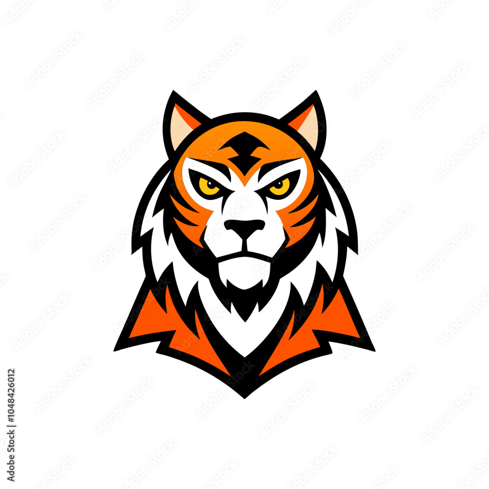 tiger head mascot tiger head mascot
