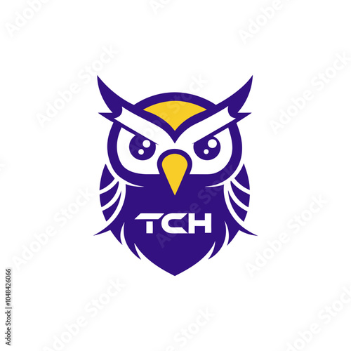owl mascot tch logo 