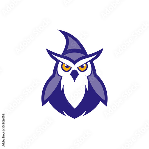 Mascot owl logo and vector art