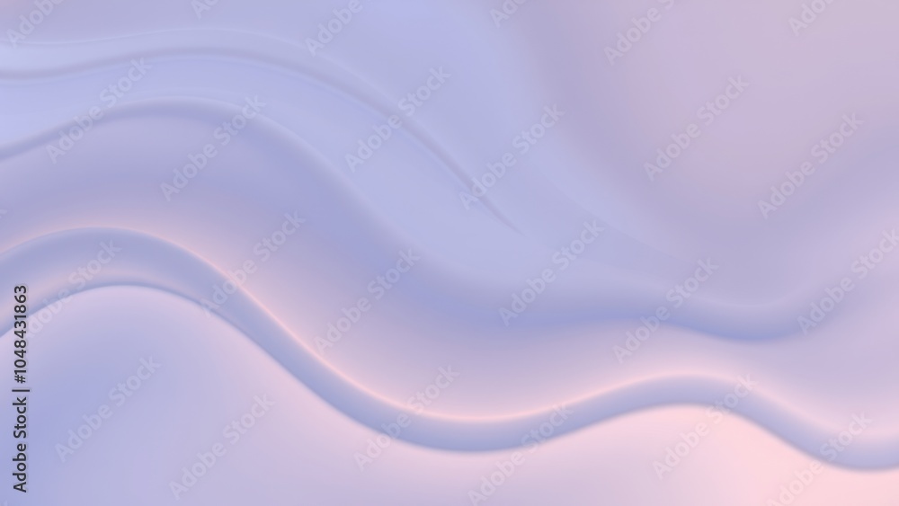 Fototapeta premium Soft gradient smooth liquid abstract background.