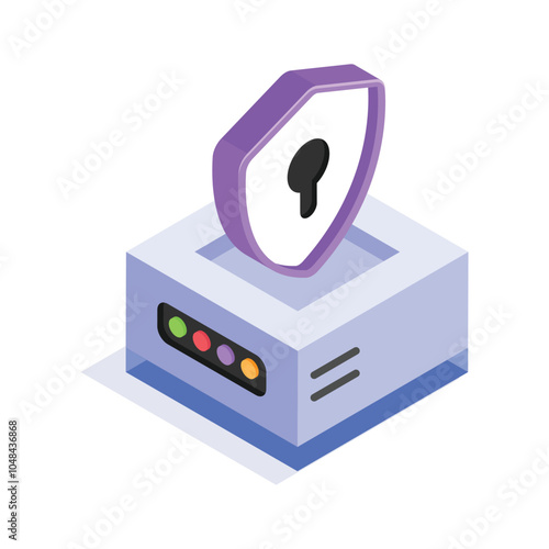 Encrypted server access, ensuring safe data storage and protection