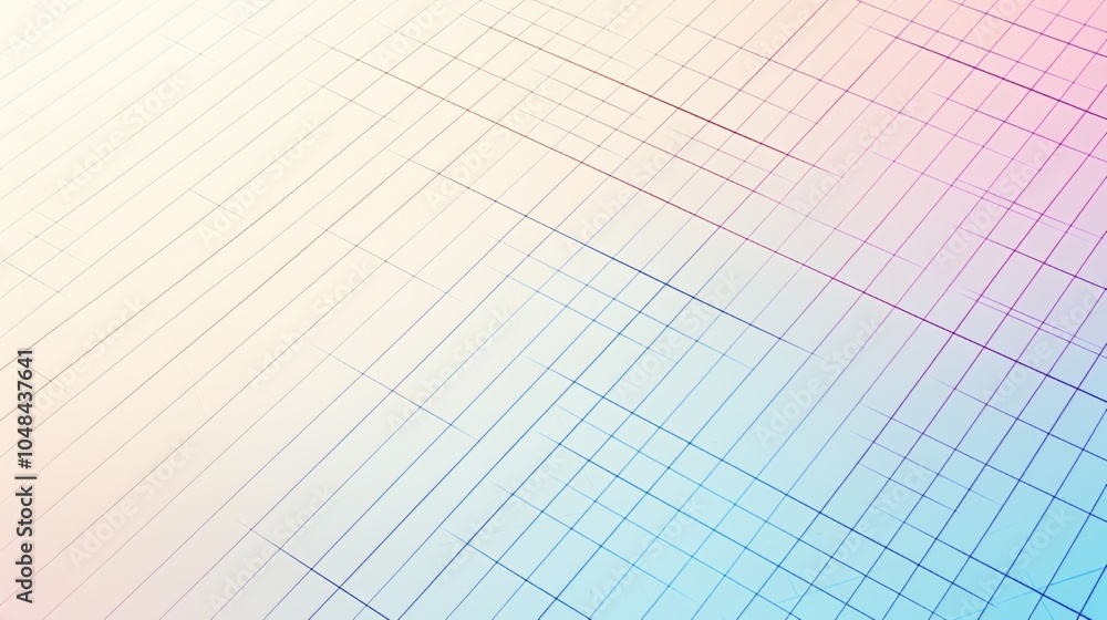 Abstract Grid with Pastel Gradient Abstract Grid with Pastel Gradient