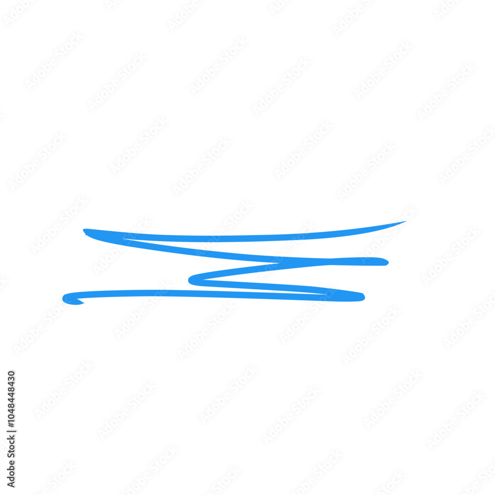 blue pen line scribble blue pen line scribble