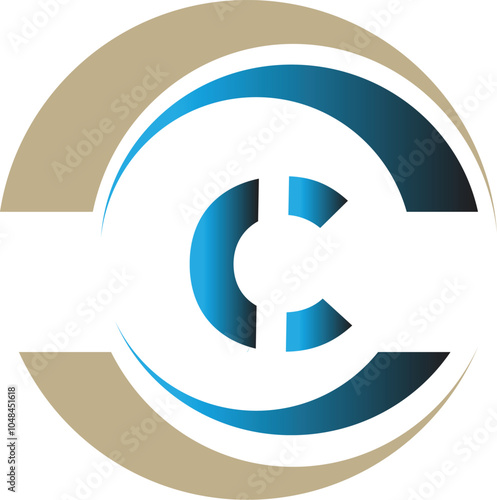 c latter logo desing