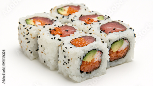 A variety of delicious sushi for sushi lovers.