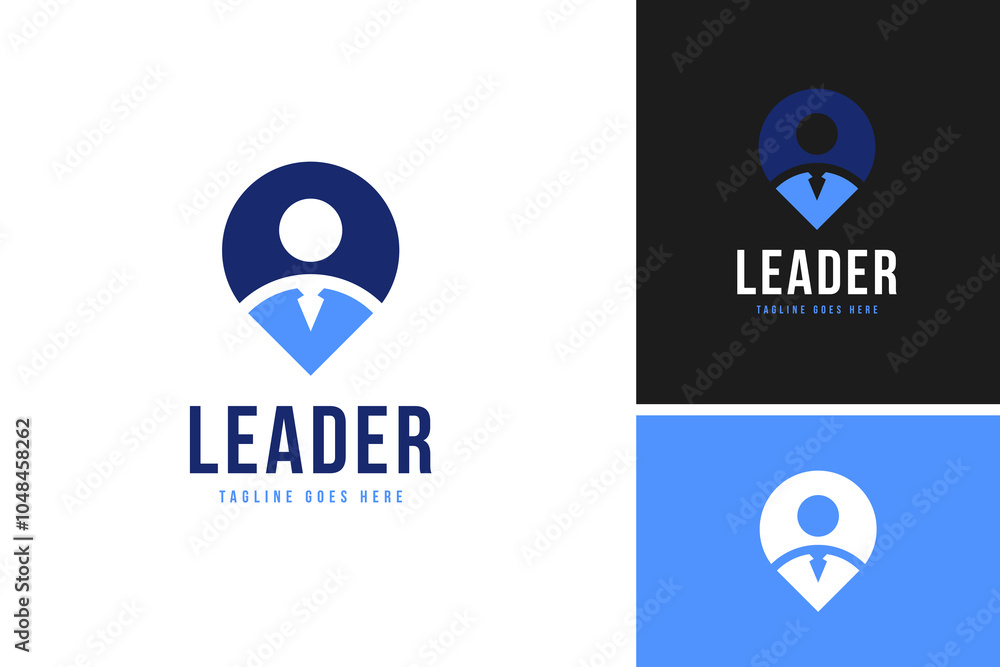 Logo of people with point design vector template illustration Logo of people with point design vector template illustration