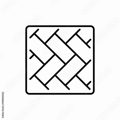 floor coverings icon sign vector
