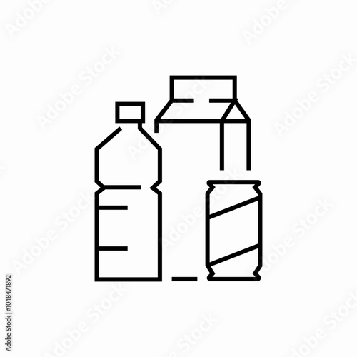 soft drink icon sign vector