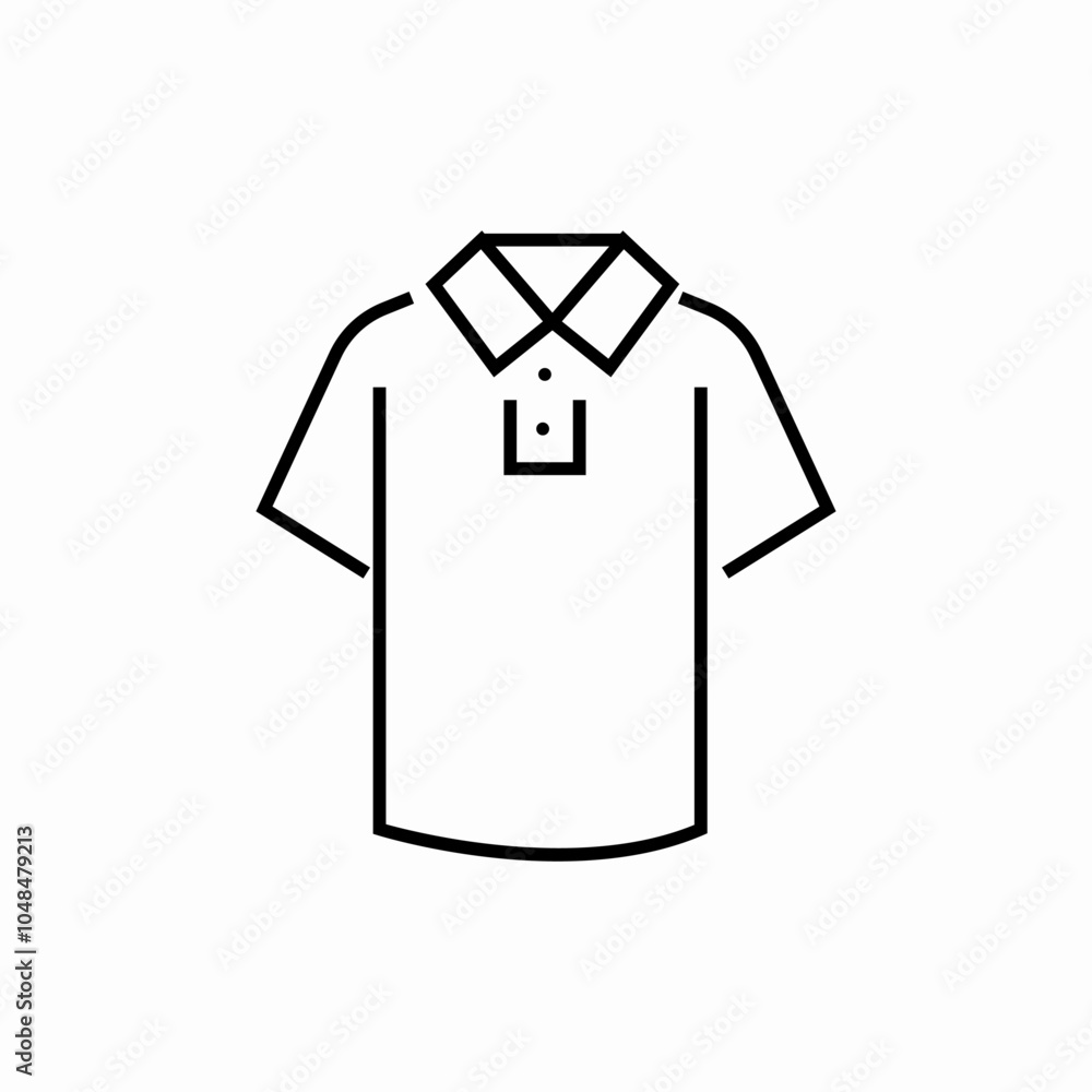 polo tshirt icon sign vector polo tshirt icon sign vector