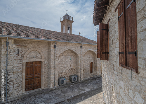 Laneia, a small traditional and charming village, located in the Camenderia wine region, at the foot of Troodos Mountains and altitude of 570 m ASL, about 30 km from Limassol, Cyprus photo