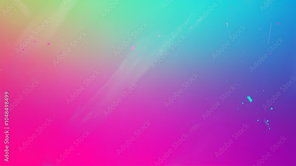 Obraz premium Colorful Gradient Background Pastel Neon Splashes