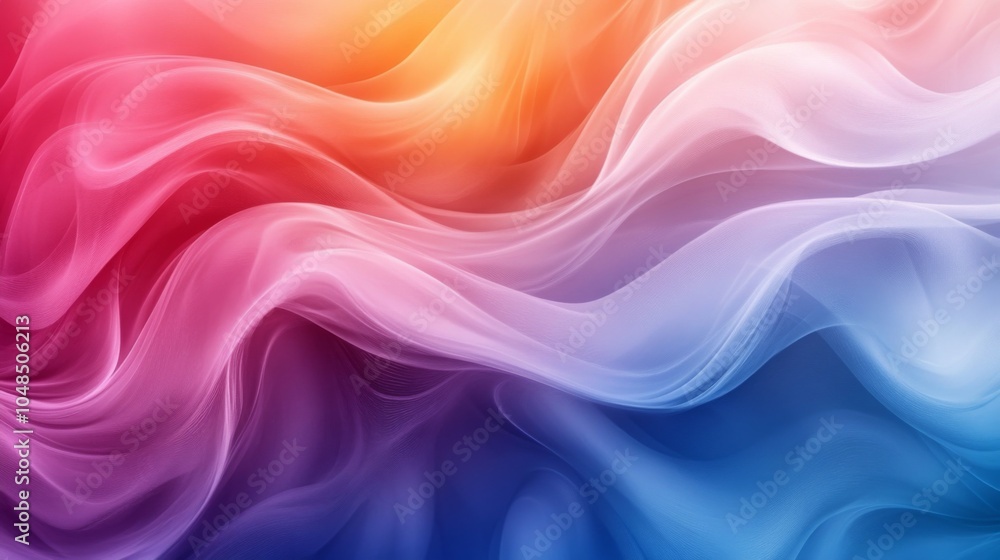 Abstract Colorful Wave Background Abstract Colorful Wave Background