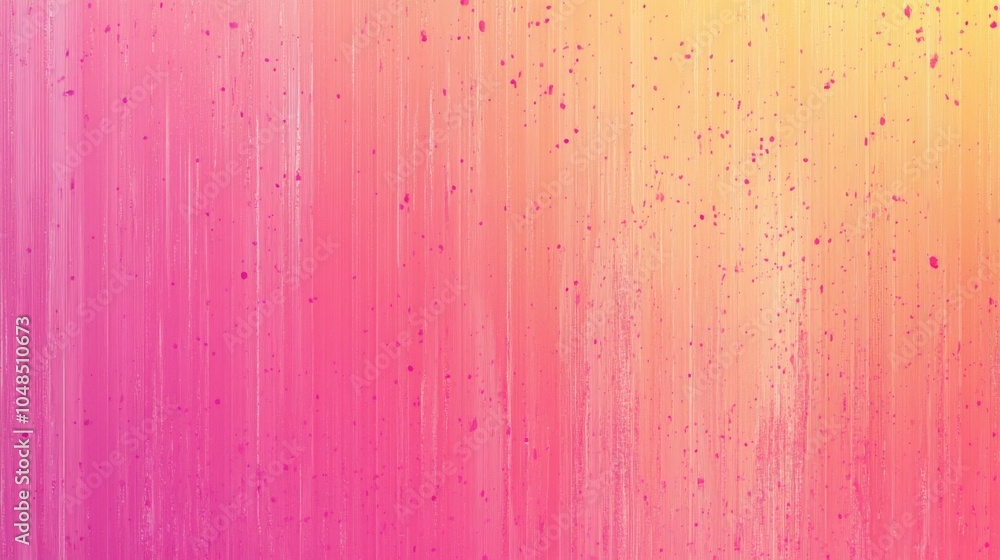 Obraz premium Vibrant Pink and Yellow Gradient Background