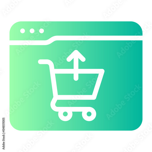 self service gradient icon