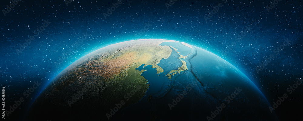 Fototapeta premium Planet Earth geography
