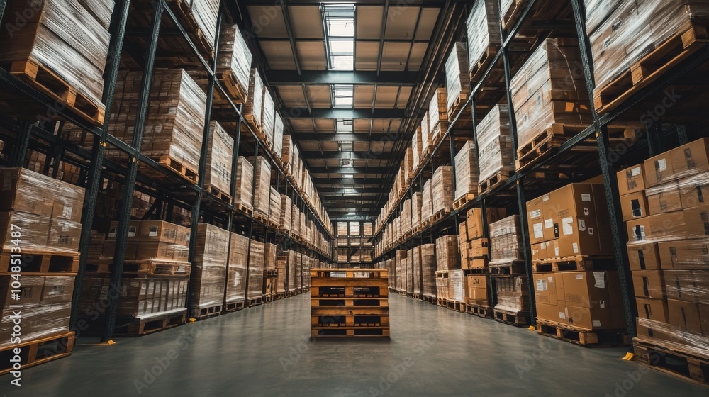 Fototapeta premium Warehouse Storage Facility