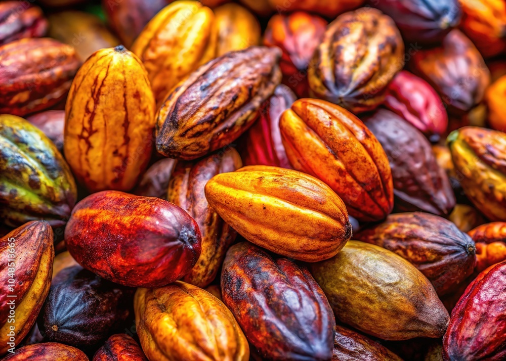 Cocoa Plant Tree Seeds - High Quality Full HD Slow Motion Footage Cocoa Plant Tree Seeds - High Quality Full HD Slow Motion Footage