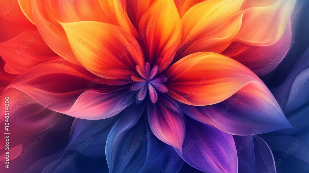 Abstract Floral Art Abstract Floral Art