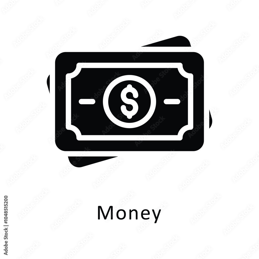 Money vector Glyph Design icon. Volunteering Symbol on White background EPS 10 File Money vector Glyph Design icon. Volunteering Symbol on White background EPS 10 File