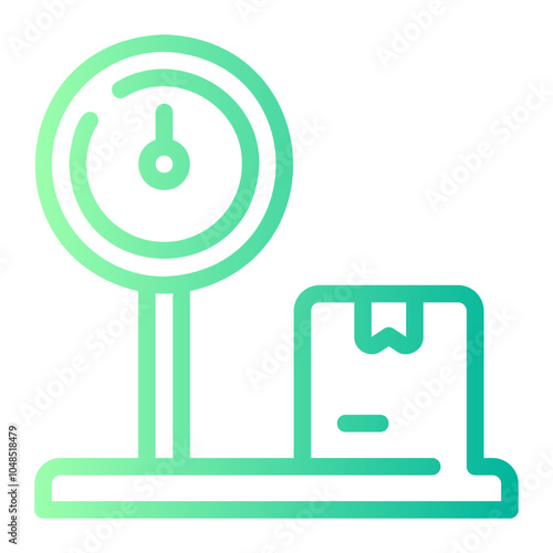 scale gradient icon