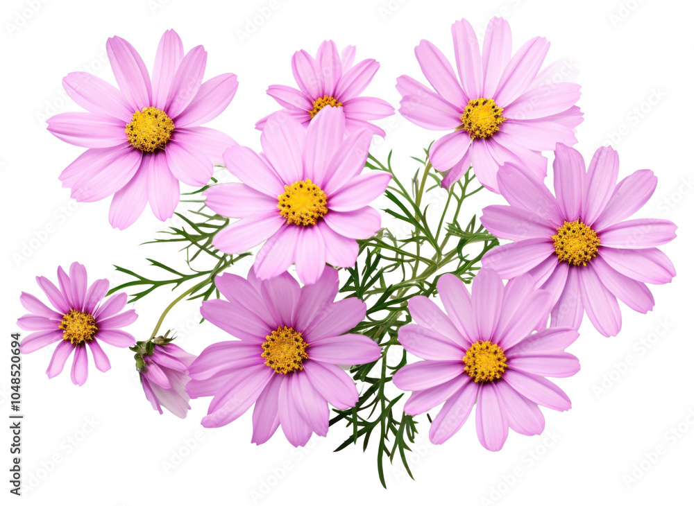 Fototapeta premium PNG Mexican aster flower petal plant.
