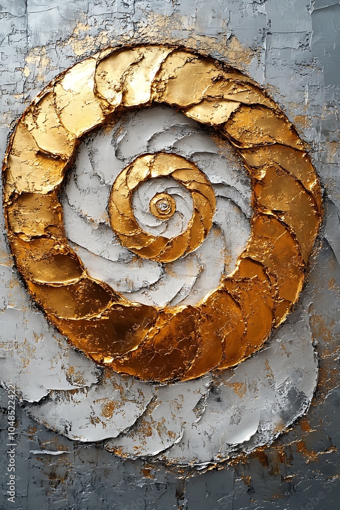 Intricate golden spiral design a stunning artistic representation of nature's geometry and elegance in modern art Intricate golden spiral design a stunning artistic representation of nature's geometry and elegance in modern art