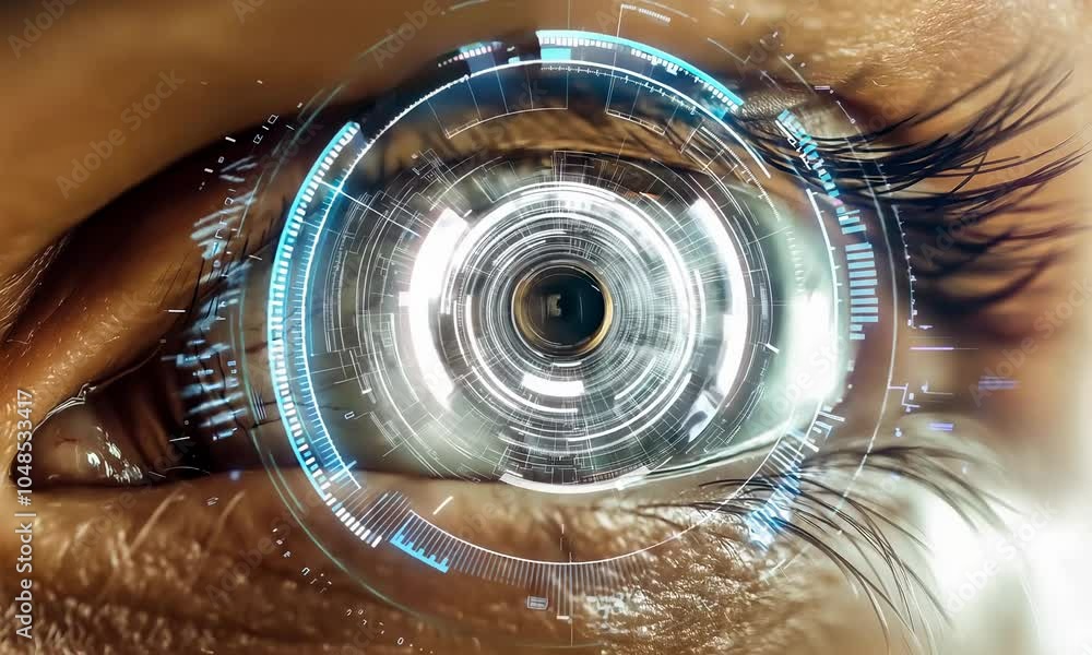 Explore the intricate blend of human anatomy and technology in this ...