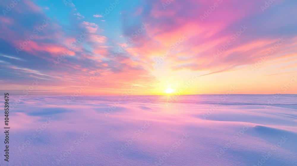 Serene Sunset Reflection on Tranquil Waters