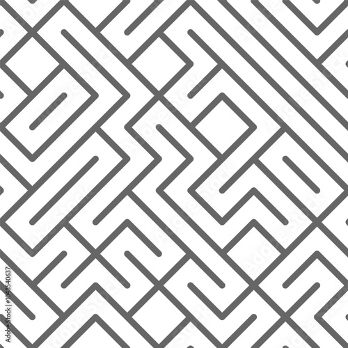 Seamless geometric pattern of perpendicular lines. Geometric background. Template for interior design, covers, panels, packaging and creative ideas