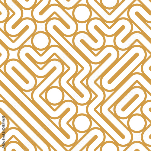 Seamless geometric pattern of perpendicular lines. Geometric background. Template for interior design, covers, panels, packaging and creative ideas
