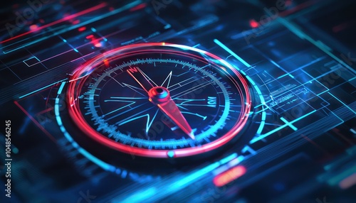 Wallpaper Mural Graphic designers utilize digital compass for exact alignment in creative apps. Torontodigital.ca