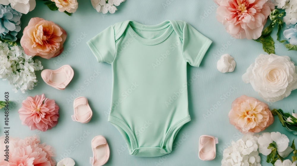 Baby onesie Mockup Baby onesie Mockup