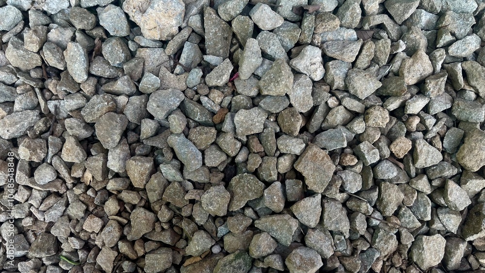 The background of small stones on the ground is very artistic The background of small stones on the ground is very artistic