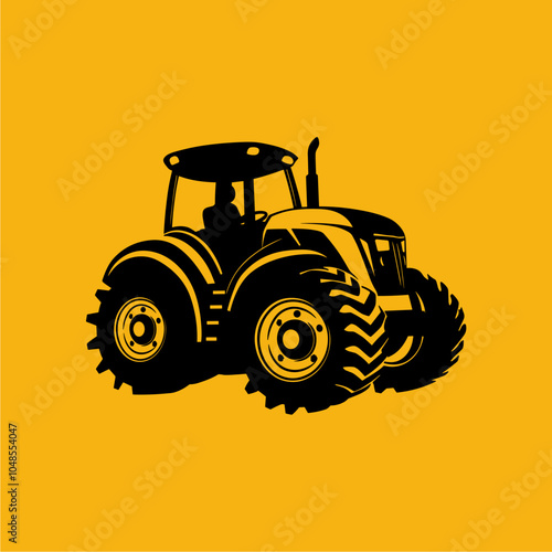 Logo Design for Jota Tratores - Strong and Industrial Agricultural Branding

