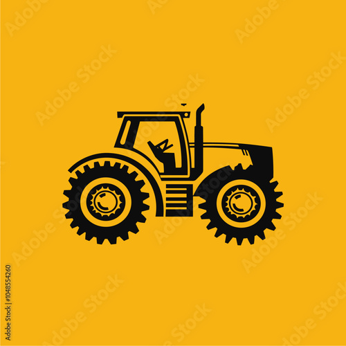 Logo Design for Jota Tratores - Strong and Industrial Agricultural Branding

