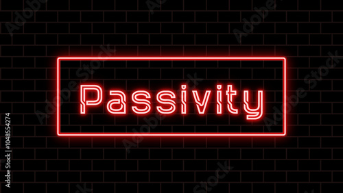 Passivity(受動性) のホワイトボード風イラスト photo