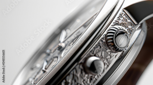 Close-up of a watch photo