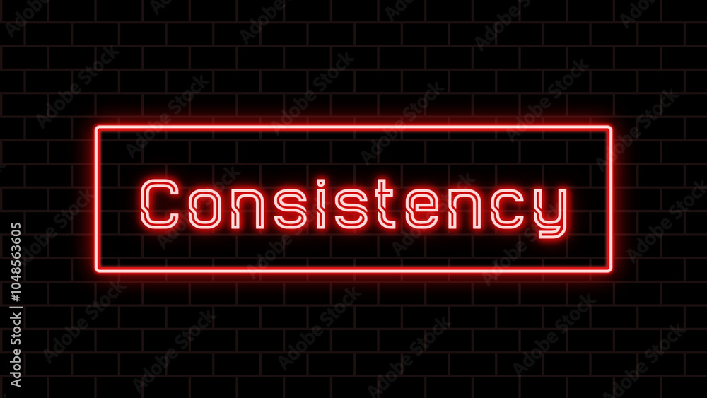 Consistency(一貫性) のホワイトボード風イラスト Consistency(一貫性) のホワイトボード風イラスト