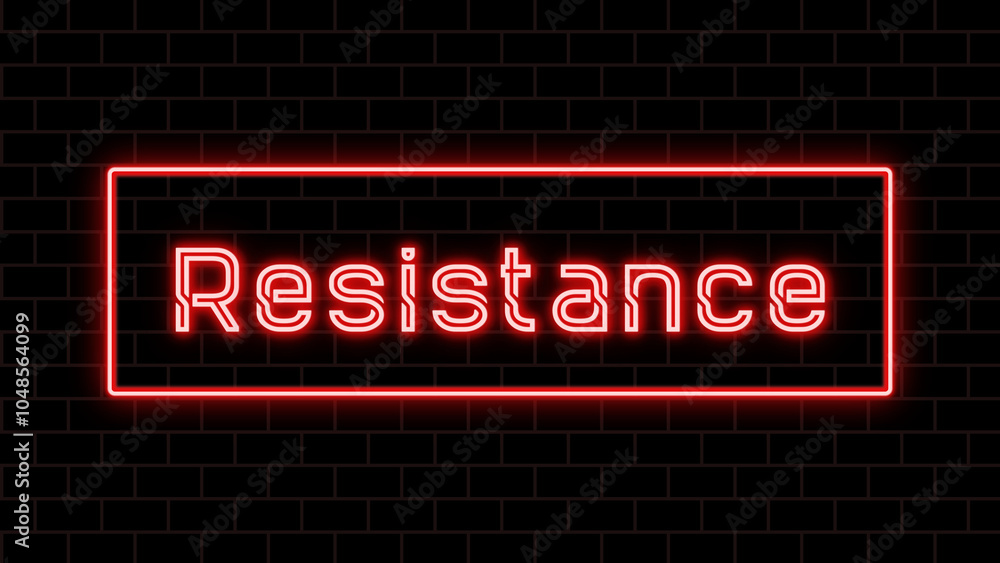 Resistance(抵抗) のホワイトボード風イラスト Resistance(抵抗) のホワイトボード風イラスト