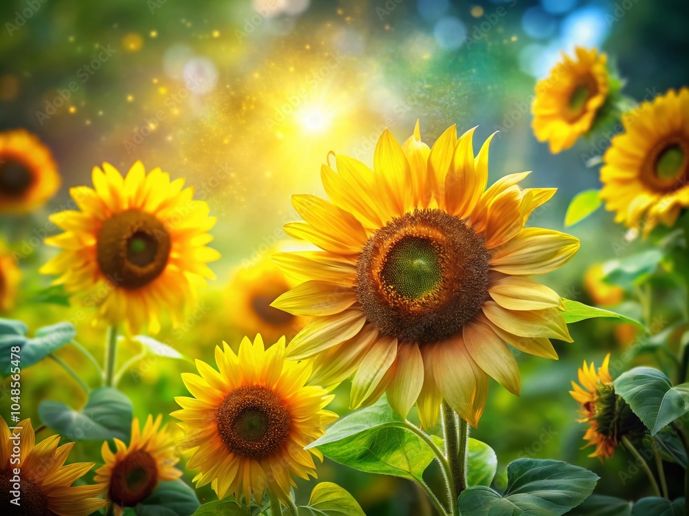 Beautiful Watercolor Sunflower and Leaf Illustrations - Nature Art for Decor and Inspiration Beautiful Watercolor Sunflower and Leaf Illustrations - Nature Art for Decor and Inspiration